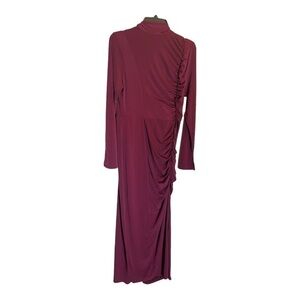 RIVER island wine maxi dress